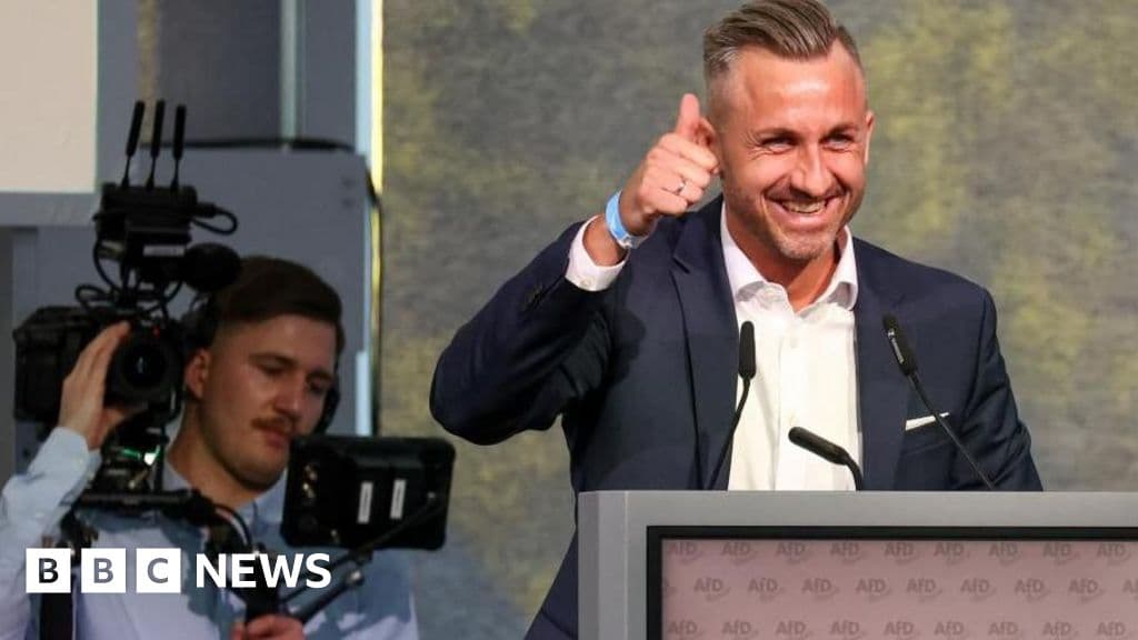 Germany's AfD adopts hardline manifesto as party surges in eastern state polls