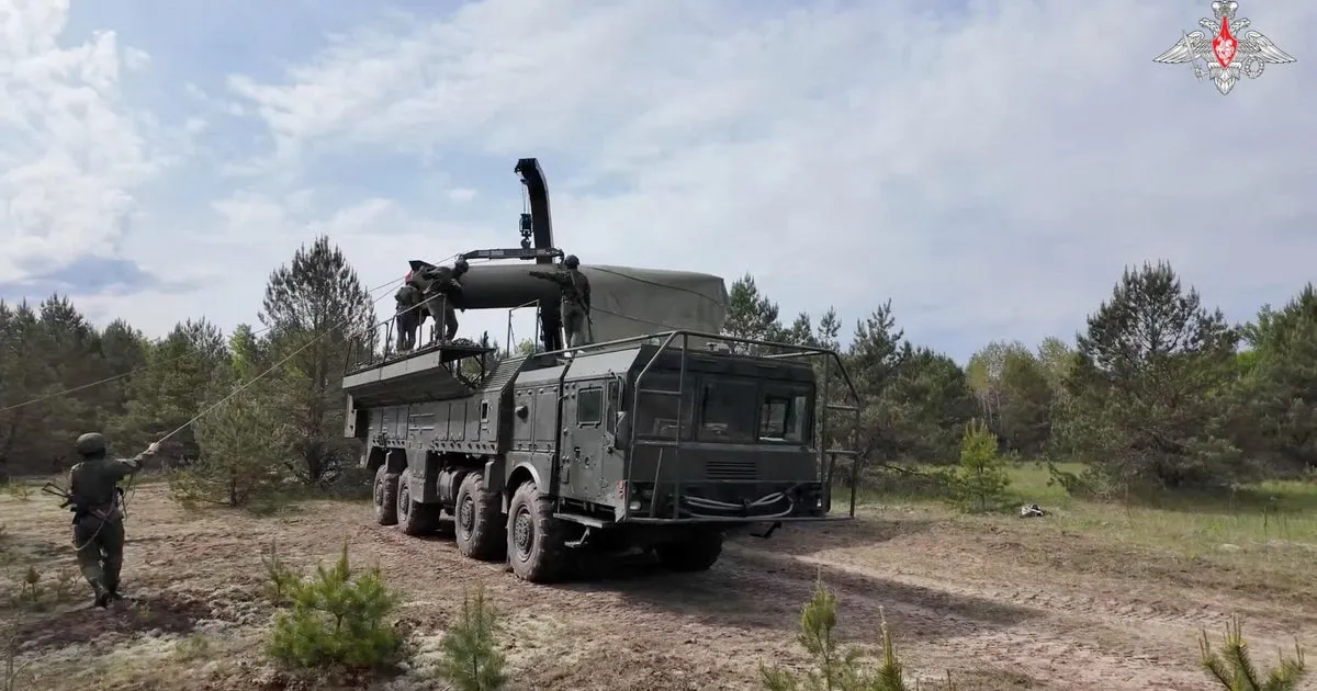 Russia sends 'nuclear munitions' to Belarus for drills and Ukraine is, understandably, not thrilled