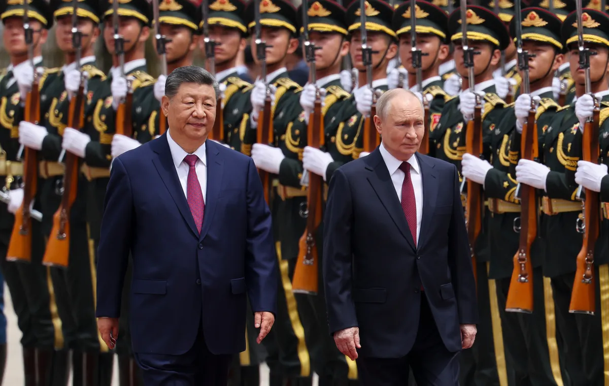 Xi and Putin meet in Beijing because nothing says 'we're fine' like an emergency best-friends photo op