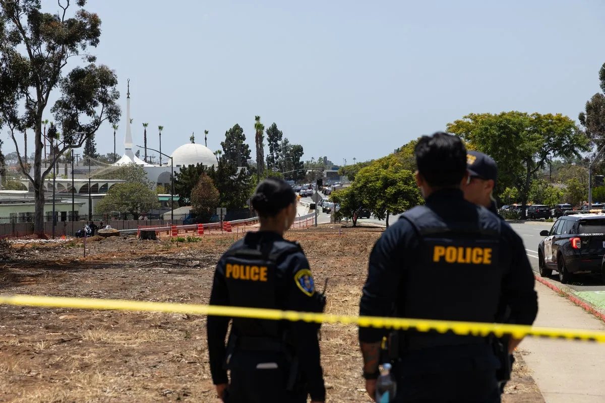 San Diego mosque shooting: two teen suspects dead as investigators scramble to find motive