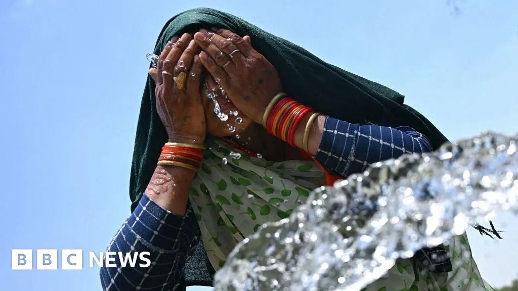 Delhi hits 45C and the poor just... keep working because rent doesn't care about heatwaves