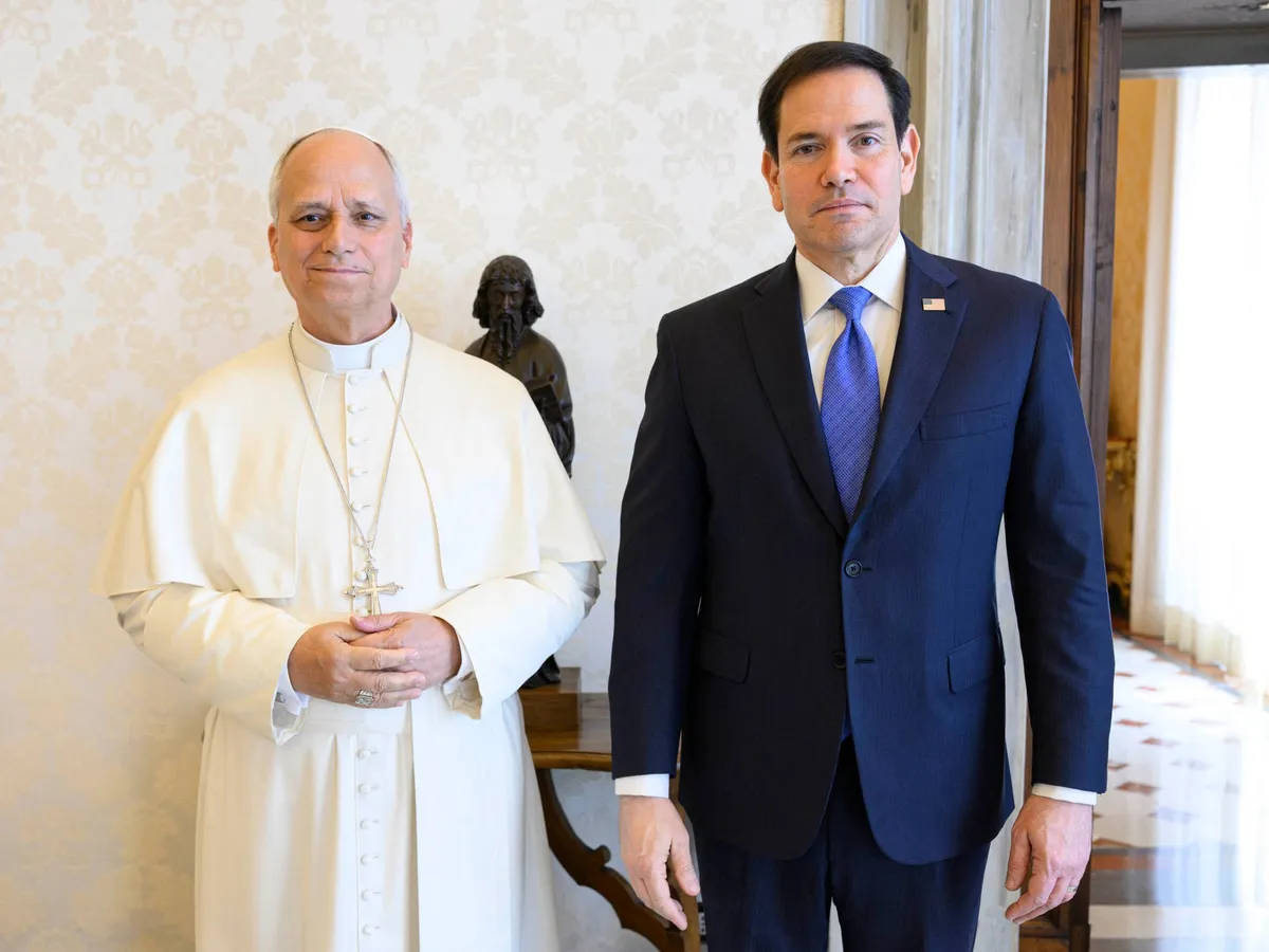 Rubio meets Pope Leo at Vatican as Trump administration faces criticism over papal relations