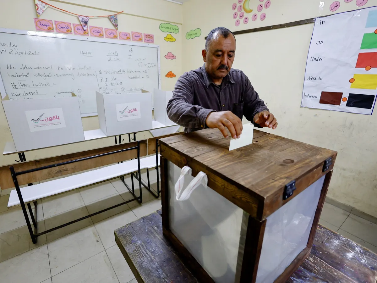 Gaza holds first municipal elections in 21 years as Palestinians cast ballots
