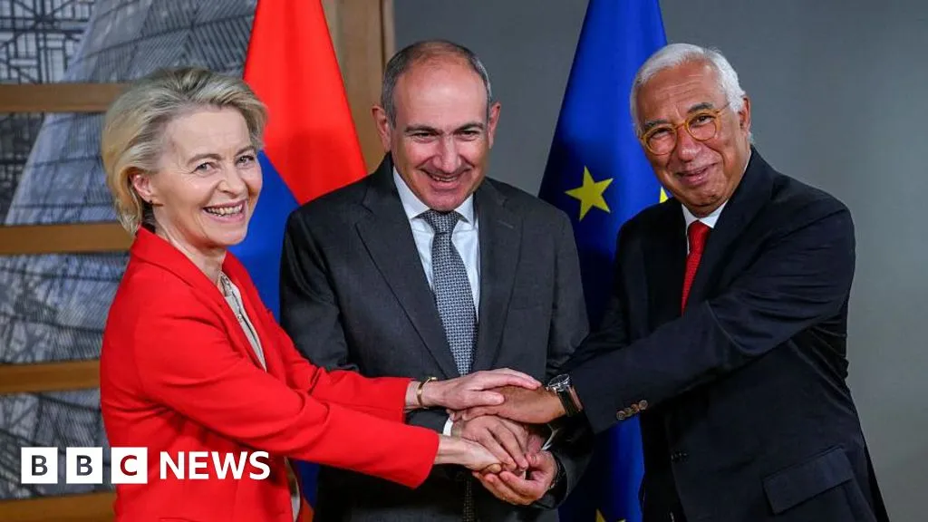Europe crashes Russia's backyard party in Armenia and nobody is happy about it