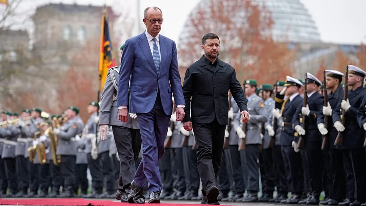 Berlin and Kyiv seal sweeping pact covering drones, data and missiles