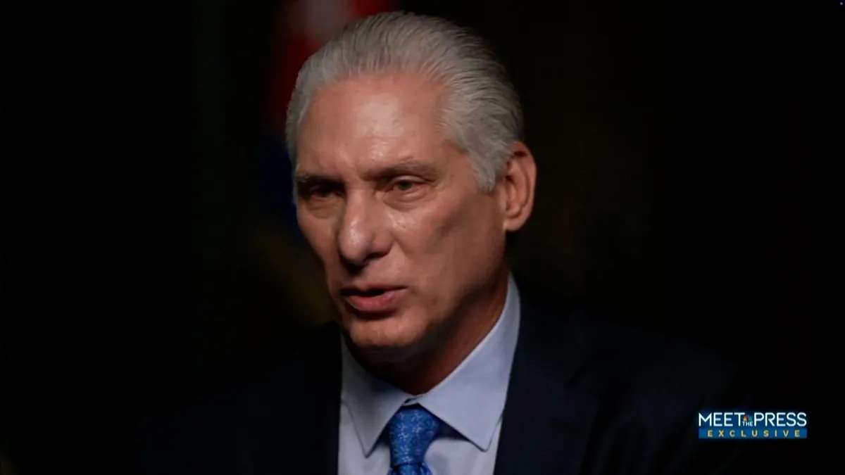 Cuba's president vows to stay in power as Trump threatens takeover