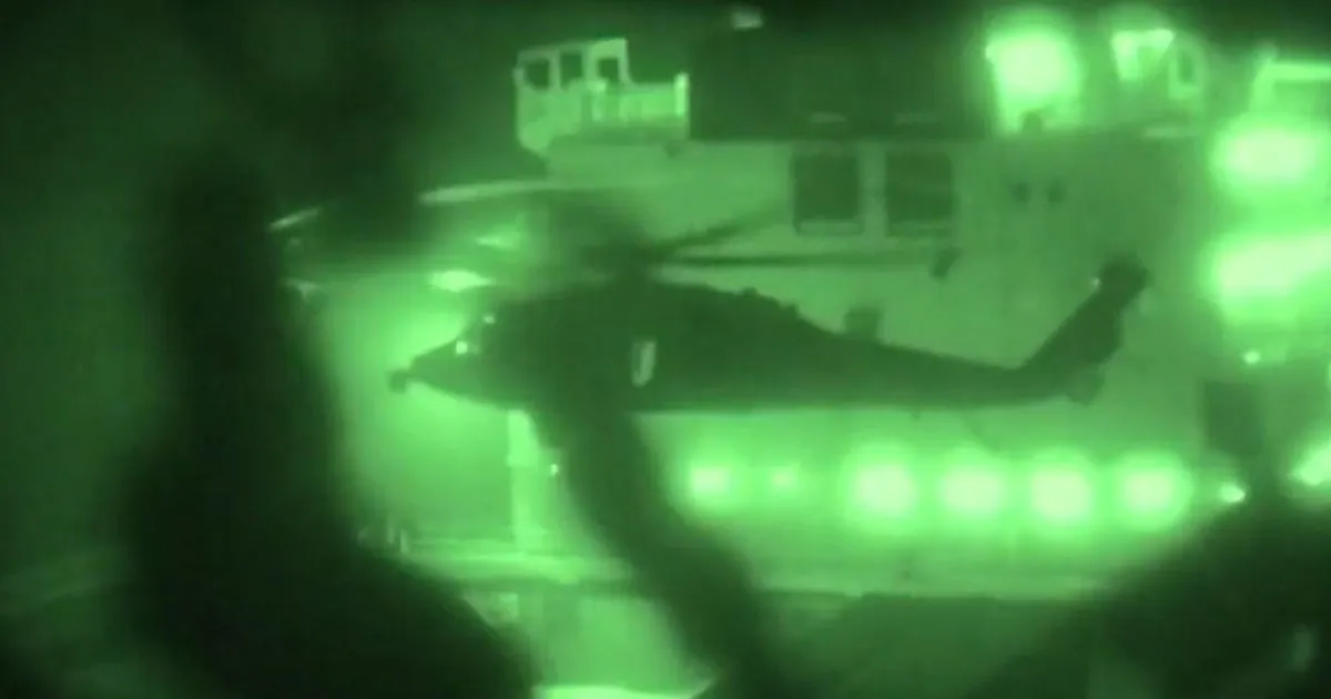 Iran threatens retaliation after U.S. Marines seize Iranian cargo ship near Strait of Hormuz