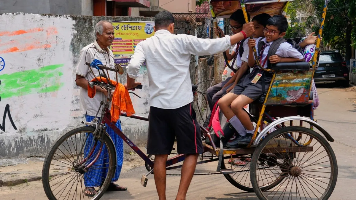 Delhi schools are literally ringing a bell to remind kids to drink water because the heat has gone absolutely feral
