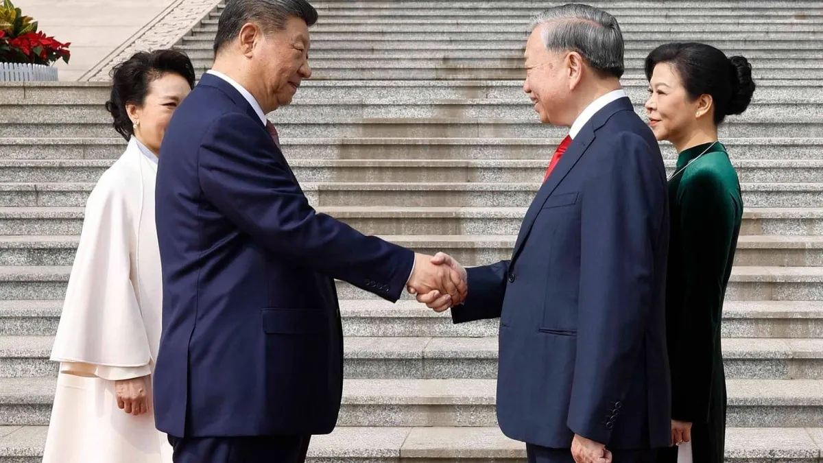 Xi urges Vietnam to stand together against 'unilateralism' amid global trade tensions