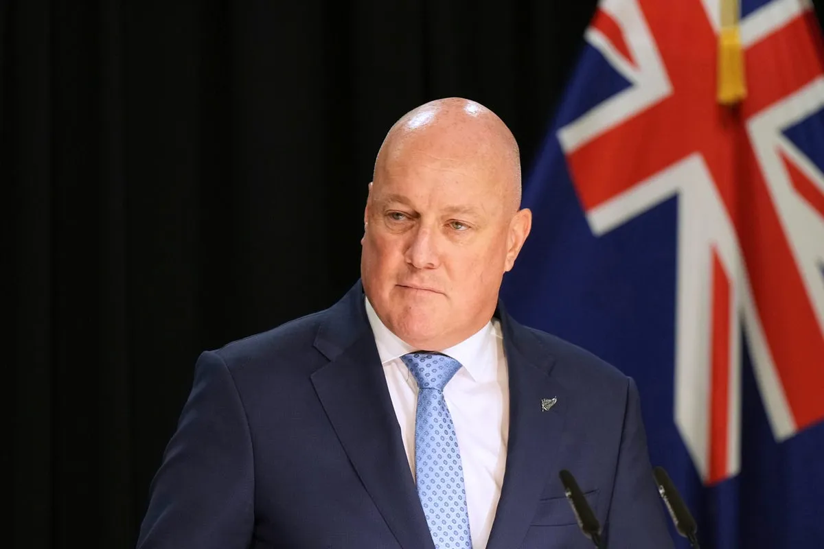 New Zealand PM Luxon survives internal confidence vote ahead of 2026 election