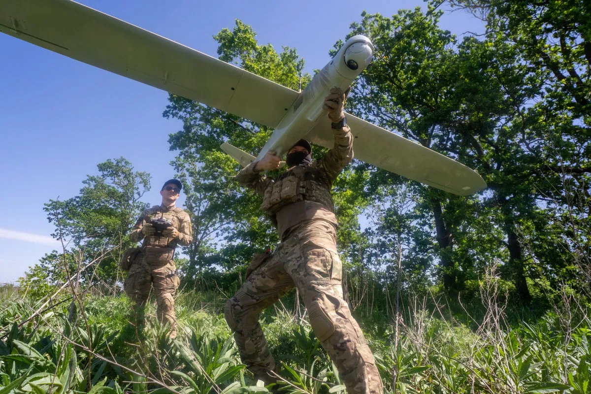 Russia is literally stealing Ukraine's drones out of the sky and using them against Kyiv