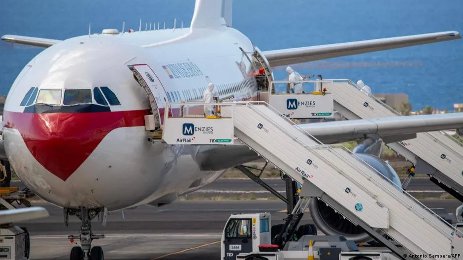 Air ambulance lands in Amsterdam as hantavirus outbreak on cruise ship prompts evacuations