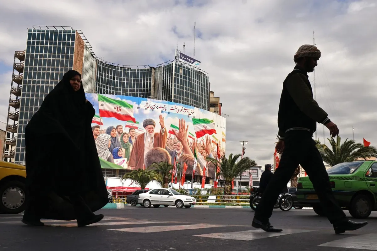Life goes on in Tehran as Iranians rally around the flag after U.S. and Israeli strikes