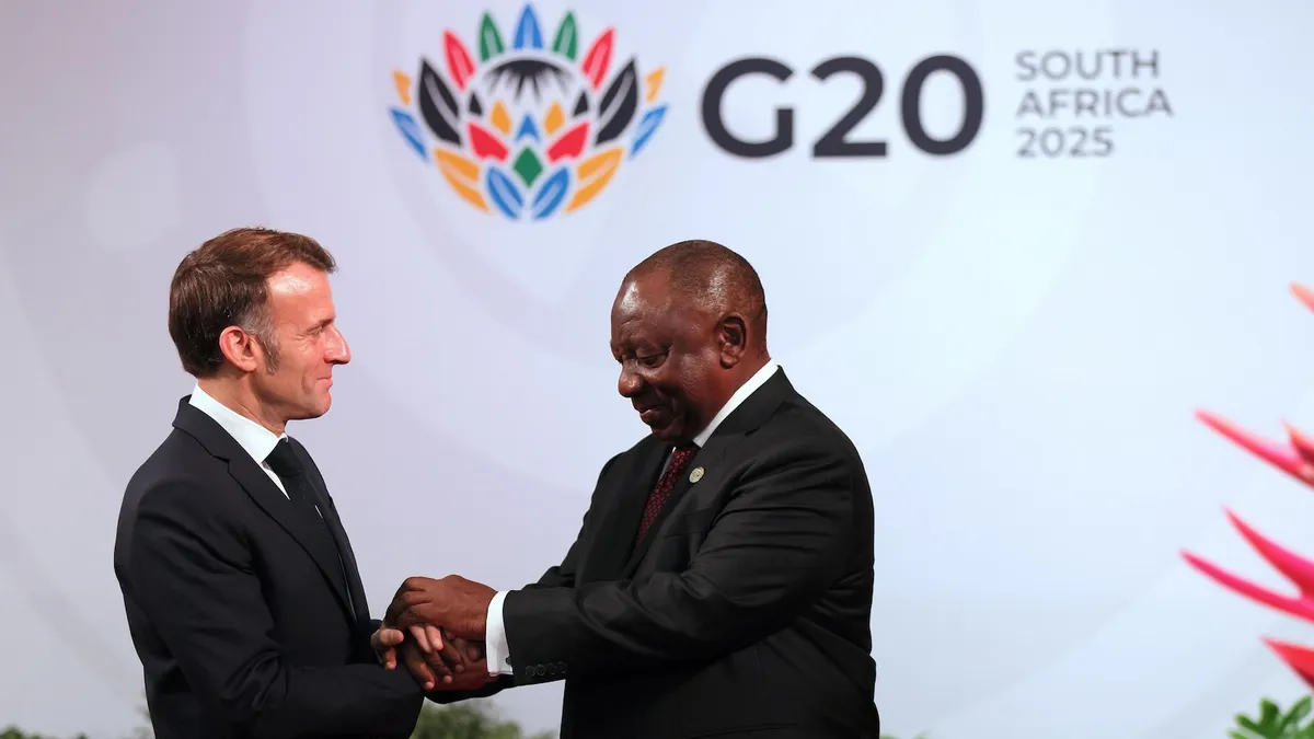 French ambassador backs South Africa's inclusion at G20 after Trump ban