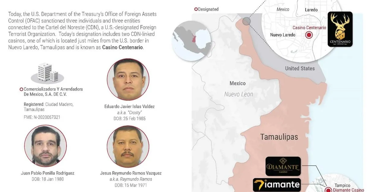 U.S. slaps sanctions on cartel's alleged 'gatekeeper' of human smuggling routes