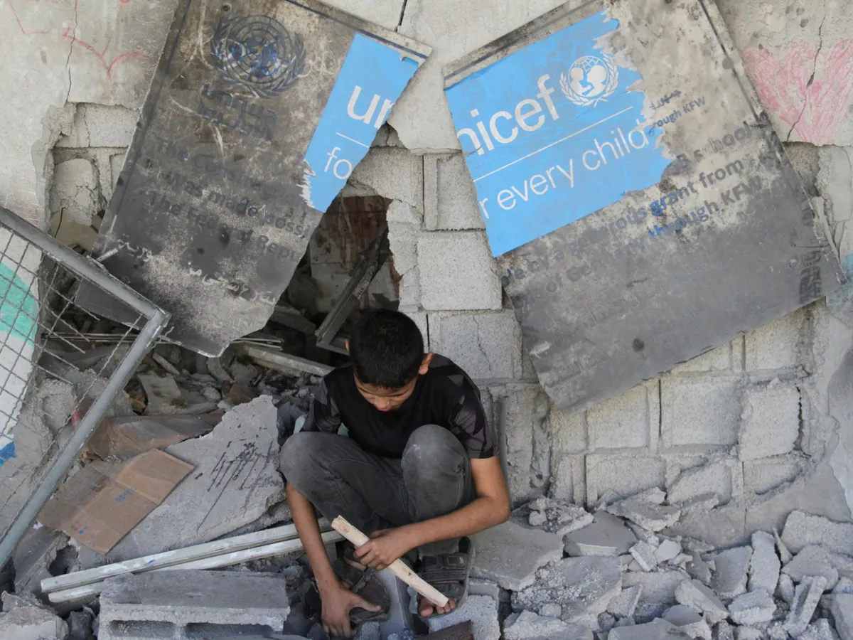 UNICEF condemns killing of water truck drivers in Gaza by Israeli forces