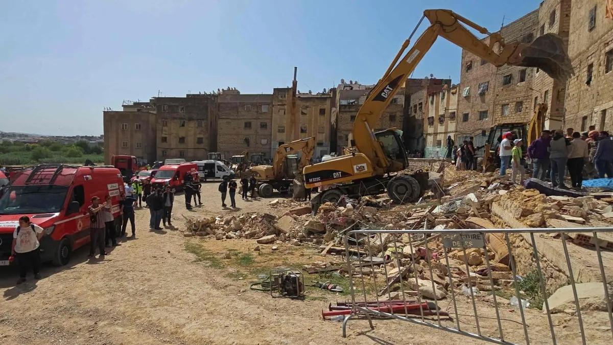 Building collapse in Moroccan city of Fez kills at least four, injures six