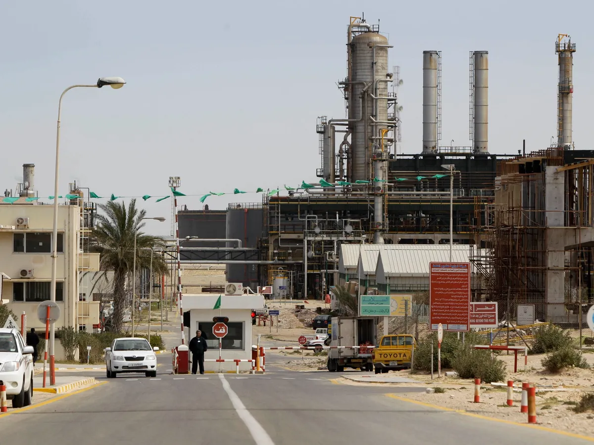 Libya's biggest refinery hits the panic button as guns start going off next door