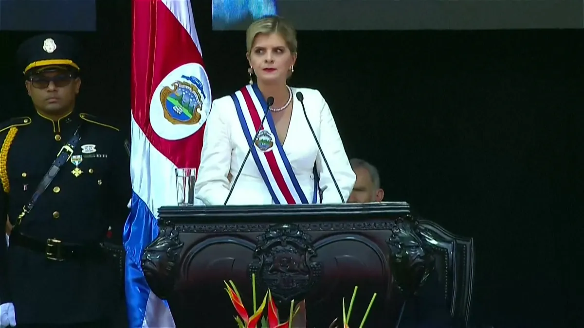 Costa Rica gets a new boss: Laura Fernandez inaugurated as right-wing president